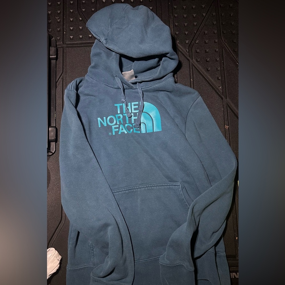 The North Face Men's Teal Hoodie